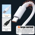 100% Quality+COD 7A 66W Type C USB Cable Charge Cable Super Fast Data Sync Transfer Cord Charging USB Charger Cables Data Cord For Type C Mobile Phone. 