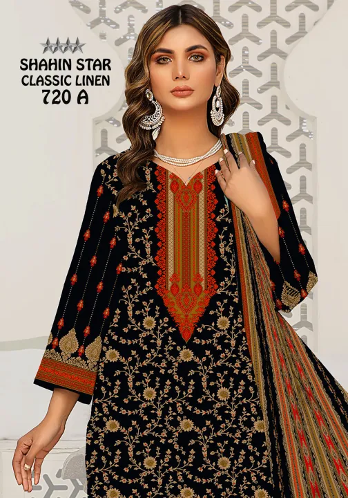 Shahin%20Star%20Classic%20Linen%20Winter%20Clothes%20for%20Women%20Unstitched%203%20Piece%20Suit%20DN#7020-A%20-%20Image%203