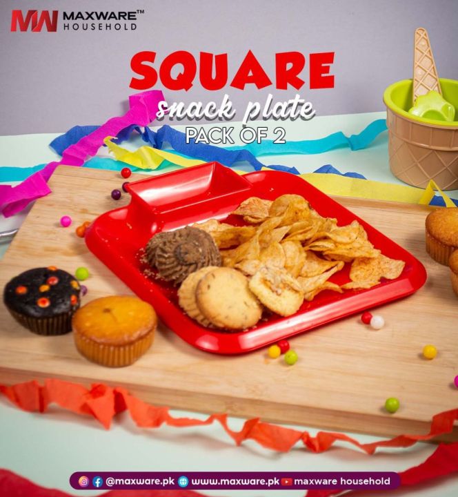 (Pack%20of%202)%20Square%20Snack%20Plate%20Square%20Snack%20Plate%20Fries%20Plate%20Chips%20Plate%20Pizza%20plate%20Noodles%20plate%20for%20Children%20-%20Image%204