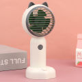 Portable Fan Widely Used Cute Cat Ear Outdoor Mini Handheld Cooling Fan. 