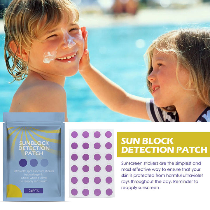 24pcs%20Uv%20Detecting%20Patches%20Uv%20Test%20Stickers%20Uv%20Stickers%20Sunscreen%20Effect%20Test%20Sticker%20Sun%20Protection%20Reminder%20Safe%20Sunscre%20Gener%20-%20Image%202