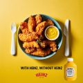 Heinz Yellow Mustard Sauce 255g Halal Yellow Mustard New Recipe 100% Natural Squeezable Yellow Mustard. 