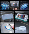 M17 Retro Handheld Video Game Console Open Source Linux System 4.3 Inch IPS Screen Portable Pocket Video Player 64GB for PSP/N64. 