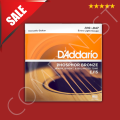 Original Daddario Guitar Strings for Acoustic And Electric Guitars Of Extra Light Gauge, Strings for E A D G B E. 