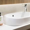 Kitchen Insert Chrome Hole Cover Cap Bathroom Basin Trim Bath Sink Hole Round Overflow Drain Cap Cover Hollow Washing Basin Ring. 