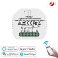 Tuya Zigbee 3.0 Smart Light Switch Relay Module 1 Gang Zigbee + Rf Switch Module Can Work Remotely With Alexa Google Home Smart Switch Module. 