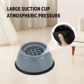 US Dealz Pack of 4 Vibration Damper Anti-Vibration Mat Washing Machine Foot Pad Rubber Foot Pad Furniture Mat Non-Slip Increases Height for Washing Machines and Dryers Bar Table Chair Mat. 