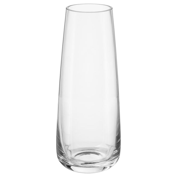 IKEA Vase Clear Glass Height 15 cm