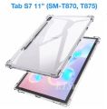EAI STORE - Samsung Galaxy Tab S7 - SM T870 / T875 - 11 INCH ANTI SHOCK ANTI KNOCK ANTI BURST TPU CASE. 