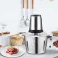 3 Liter Chopper - 2 Liter  - hand blender - meat chopper - qeema machine - chopper machine electric - - kitchen accessories - hand chopper - grinder/mixer/blender machine - multi function food processor - 3L capacity - copper winding powerful motor. 