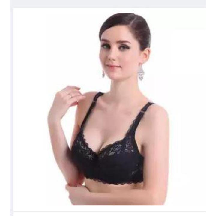 Black Underwire Full Coverage Lace Sheer Bra for Women / embroidered  Net bras