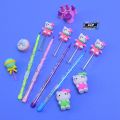 4 x Hello kitty - Fancy Lead Bullet Push (sika) Pencil For Kids (Girls and Boys). 