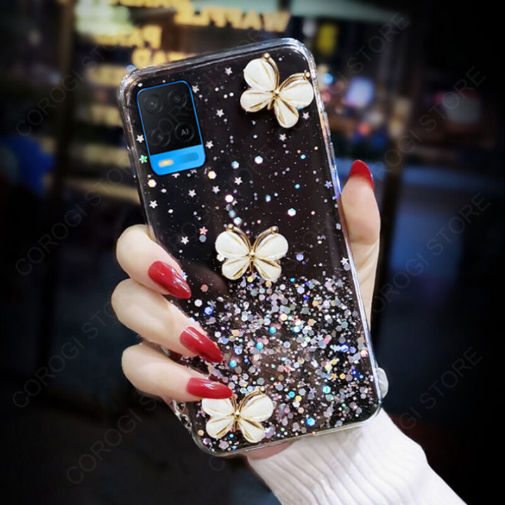 For%20OPPO%20A54%204G%20Back%20Cover%20Luxury%203D%20Shiny%20Rhinestone%20Butterfly%20Glitter%20Sequins%20Starry%20Girls%20Cases%20Clear%20Soft%20TPU%20Silicone%20Protective%20Mobile%20Phone%20Case%20-%20Image%203