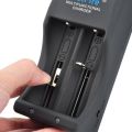 TrustFire TR-006 Dual-Slot Multi-functional Battery Charger for Li-Ion & LiFePO4 Batteries - Safe and Efficient Charging - Compatible with 10440, 18650, 26650, and More - AC 110-240V / DC 12V – For Traveling and Car charging option. 