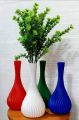 Flower Sorahi Vase For Desk Drop Resistant Non-Glass Plastic Vase Nordic Imitation Decorative Unbreakable Vase Pot. 