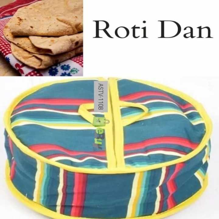 Roti Dan Mix Printed Chapati Table Decorative Bag Zipped Daan