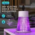 Electronic LED Mosquito Killer Trap Lamp Electric Shock Bug Zapper for Insects Fly Screen Protector USB Powered Mosquito Killer lamp for Home. 