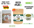 Rosemary Leaves ECOPURE ORGANICS Dry Fresh Premium Quality 100% Natural Herbal. 