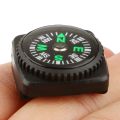 1 New Mini Liquid Filled Navigation Compass With Watch Band Camping Hiking Compass With Holster Watch Band. 