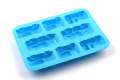 4 Design Cars 8 Cavity Silicone Mold. 