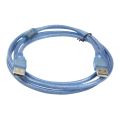 USB 2.0 Cable Male To Male USB Extension Cable Mini USB Extender Cable Blue Line 1.5Meter U200A Data Cable USB Cable USB Extension Cable. 