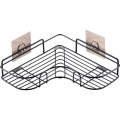 Bathroom Shower Shelf, Set of 1, Metal Wall Mounted Storage Organized Rack for Shower Caddy,Triangle Basket, Design for Bathroom Bedroom Living Room and Kitchen. 