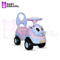 Little Star Jungle Cat Kids Push Car For Toddlers, Led Light Horn & Music Cat Cartoon Character Ride On Car 4 Wheels Buggy for Children Outdoor Indoor Ride For Baby Boy & Girl Toys. 