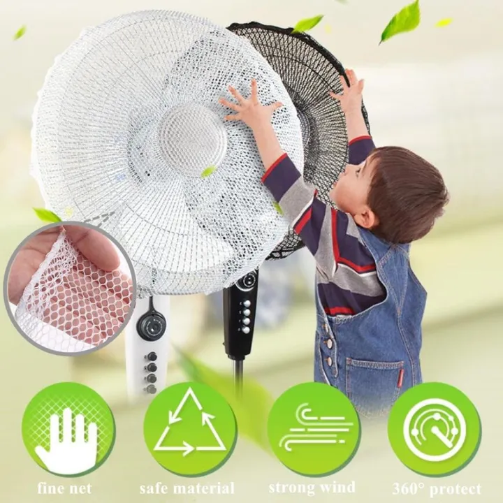 Electric Fan Mesh Dust Covers Lace Net For Baby Kids Finger Protector Safety Mesh Nets Cover Home Office Dust Cover