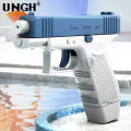 UNGH Mini Manual Water Glock Water Summer Swimming Water Play Toy Continuous Firing Outdoor Fun Game for Children. 