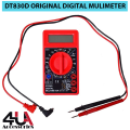 DT-830D Digital Multimeter with Buzzer Output Voltage Ampere Ohm Tester Probe Diode and Transistor Testing DC AC LCD. 