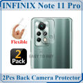 Infinix Note 11 Pro Camera Lens Protector Flexible Gorilla 9H Rear Camera Protector For Infinix Note 11 Pro - 2Pcs. 