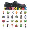 Classic TV Series Star Wars Series Cartoon Style Graffiti Series Shoe Charms for Clogs DIY Decoration Shoe Flower Shoe Decoration Accessories Wholesale. 