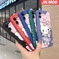 JIUMOO Case For Samsung S10 Plus S10 Lite S10 5G S10e Case Cute Hello Kitty Pattern Square Border Casing Soft Silica Gel Shockproof Phone Cases All Inclusive Camera Lens Protective Cover. 
