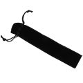 50 Pcs Black Velvet Pen Pouch Sleeve Holder Single Pen Bag Case Pencil Bag. 