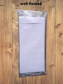 Medium Size Envelope (3.5× 7.5) Pocket Size white for gift wedding birth day parties. 