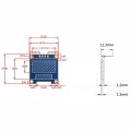 0.96 Inch 128X64 OLED LCD LED Module for Arduino Kit White Display. 