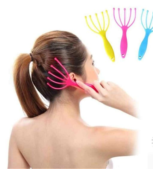 Head Massager 5 Finger Scalp Relaxing Hair Comb