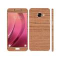 Samsung Galaxy C5 Rose Wooden Texture Mobile Skin. 