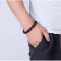 Black Beads Bracelet for Men & Woman. 