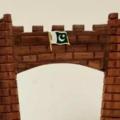 Handmade Wooden Darra-e-khyber -Length 9 Inches  - Height  7Inches. 