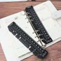 CUANFEN Ruler A5 A6 Page Marker Page Finder Ruler Measuring Rule Binder Notebook Dividing Pages Ruler Planner Agenda Notebook Organizer. 