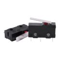 SPDT 3-Pin Micro-Limit Switch-40Pcs Micro-Limit Switch-Black&Silver. 