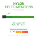 Men's Imported  Easy Adjustable Breathable Nylon Fabric Casual Belt With Buckle for boys and men in 5 colors. 