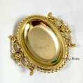2 Fancy Plates for Ramadan table decor or ramadan dish or Ramadan gift or Eid gift -  Engagement ring plate. 