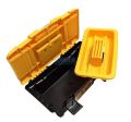 Tolsen Heavy Duty Plastic Tool Box 13" (340x180x130mm) Ergonomic Design. 
