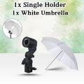 Single Bulb Holder E27 Socket Flash Umbrella Bracket Photo Lighting Bulb Holder For Youtubers| tiktokers | Photographers |Studios and Videoshoots. 