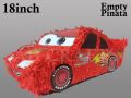 DISNEY CARS - LIGHTNING McQUEEN PINATA For Kids Birthday Party, Easy to Fill, Fun to Blast. 
