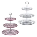 Clear Glass 3 Tier Cake Stand. 