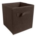 Foldable Storage Cubes Organizer Basket Bin Storage Boxes Storage Container with Handles for Travel Moving Toy Storage Box 1 Pcs. 