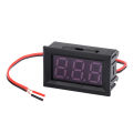 DC 5V~120V Voltmeter LED Digital Display Voltage Meter E-Bike Indicator Display Voltage Tester Red/Blue/Green/Withe. 